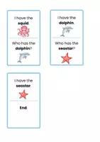Vorschau - Spiele - I have - who has - Meerestiere_englisch - Seite 3