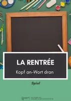 Aperçu - Jeux - La rentrée ⎮ Tête au mot - Jeu - Page de couverture