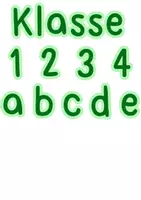 Vorschau - Mal- und Bastelvorlagen - Türdeko: Hier wächst zusammen - Seite 2