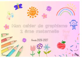 Aperçu - Feuilles d'exercices - Mon cahier de graphisme. - Page 1