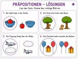 Vorschau - Arbeitsblätter - Präpositionen lernen – Bildkarten & Arbeitsblätter für die 1. Klasse | DaZ - Seite 3
