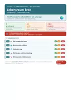 Vorschau - Arbeitsblätter - GPG 9 Mittelschule - Lebensraum Erde - Deckblatt