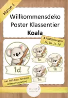 Vorschau - Poster - Willkommensdeko Klassenposter Koala - Seite 1