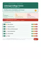 Vorschau - Arbeitsblätter - NT 5 Mittelschule - Lebensgrundlage Sonne - Deckblatt