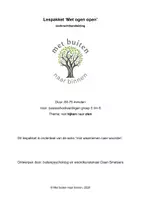 Voorbeeld - Elfje schrijven over de natuur - buitenactiviteit - Pagina 1