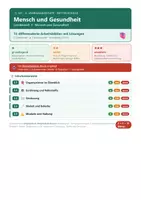 Vorschau - Arbeitsblätter - NT 5 Mittelschule - Mensch und Gesundheit - Deckblatt