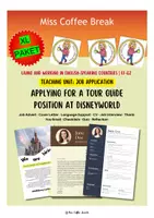 Vorschau - Unterrichtsreihen - Job Application: Applying Like a Pro (Job Advert, Cover Letter, CV, Job Interview, Thank-You Email, Checklists) - Deckblatt