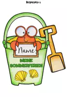 Vorschau - Arbeitsblätter - Sommerferien Reflexion | Bastelvorlage: Rückblick im Sandeimer - Seite 3