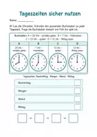 Vorschau - Arbeitsblätter - Sachunterricht Klasse 1–2: Zeit, Kalender und Jahreszeiten – Lerncheck - Seite 2