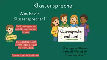 Vorschau - Präsentationen/Tafelbilder - Klassensprecher Klassensprecher Wahl - Tafelbilder - Seite 3