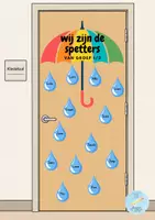 Voorbeeld - Deur klaslokaal - wij zjn de spetters van groep ... - Voorblad