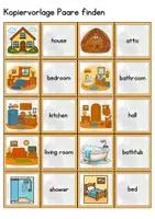 Vorschau - Spiele - Spiele Young World 1 Unit 6 "The house" - Seite 3