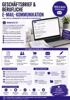 Vorschau - Unterrichtsreihen - Geschäftsbrief & E-Mail-Kommunikation Unterrichtsmaterial – DIN 5008, Geschäftsbriefe und professionelle Geschäftskorrespondenz | WiSo & Recht | Berufsschule & Berufskolleg - Deckblatt