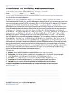 Vorschau - Unterrichtsreihen - Geschäftsbrief & E-Mail-Kommunikation Unterrichtsmaterial – DIN 5008, Geschäftsbriefe und professionelle Geschäftskorrespondenz | WiSo & Recht | Berufsschule & Berufskolleg - Seite 2