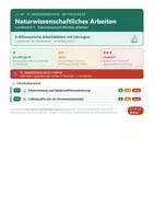 Vorschau - Arbeitsblätter - NT 9 Mittelschule - Naturwissenschaftlich arbeiten - Seite 1