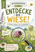Vorschau - Stundenentwürfe - Lebensraum Wiese | Pflanzen,Tiere,Bestäubung & Nahrungskette | Forscherheft Sachunterricht Klasse 3-4 - Seite 2