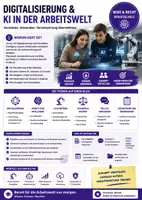 Vorschau - Unterrichtsreihen - Digitalisierung & Künstliche Intelligenz Unterrichtsmaterial – KI, Digitalisierung und Arbeitswelt | WiSo & Recht | Berufsschule & Berufskolleg - Deckblatt