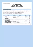 Vorschau - Stationenlernen - Laufzettel / Stationspass: Stationenlernen Kryptologie & Verschlüsselung (editierbar in Word) - Seite 1