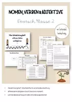 Vorschau - Stundenentwürfe - Materialpaket Wortarten - Seite 1