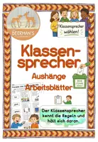 Vorschau - Arbeitsblätter - Klassenprecher Aushänge Arbeitsblätter - Deckblatt