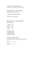 Vorschau - Arbeitsblätter - Rules at lunch_Colorful_Worksheet - Seite 1