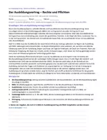 Vorschau - Unterrichtsreihen - Ausbildungsvertrag Unterrichtsmaterial – Rechte, Pflichten, BBiG, Probezeit & Kündigung | WiSo & Recht | Berufsschule & Berufskolleg - Seite 2