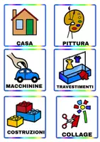 anteprima - Materiale di supporto/inclusione - Etichette CAA sezione scuola infanzia - Pagina di copertina