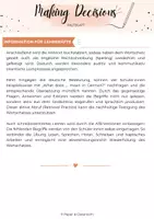 Vorschau - Arbeitsblätter - Making Decisions – Englisch Wortschatz | Faltblatt & Partnerübung mit Spelling Help - Seite 2