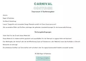 Vorschau - Spiele - Carnival – Costumes & Guessing Game "Who am I?" - Seite 3