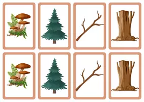 Aperçu - Jeux - Jeu du mistigri - Éléments de la forêt - Page 2