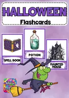 anteprima - Flashcard - Halloween Elements Flashcards - Pagina di copertina