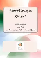 Vorschau - Arbeitsblätter - 10 einfache Geschichten-Anfänge (ideal lesbar für Leseanfänger - Deckblatt