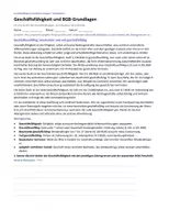 Vorschau - Unterrichtsreihen - Geschäftsfähigkeit & BGB Unterrichtsmaterial – Rechtsfähigkeit, Willenserklärung, Anfechtung und Vertragsrecht | WiSo & Recht | Berufsschule & Berufskolleg - Seite 2