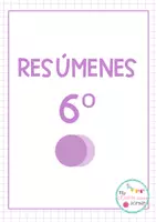 Vista previa - Refuerzo / NEE / Materiales de apoyo - RESÚMENES INGLÉS - 6º de primaria - página 1