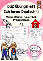 Vorschau - Arbeitsblätter - Materialpaket DaZ Arbeitshefte "Ich lerne Deutsch" 3 + 4 - Seite 1