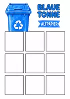 Vorschau - Spiele - Sortierspiel Mülltrennung Vorschule und Grundschule Recycling - Seite 1