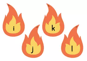 Voorbeeld - KleuterKlaar| Op de camping: een letter kampvuur - Pagina 3