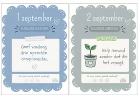 Voorbeeld - KlasChallenge – September | Dagelijkse uitdagingen voor de klas ❣ - Pagina 1