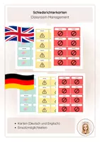 Vorschau - Anderer Materialtyp - Schiedsrichterkarten: Classrooom Management (Fehlverhalten) - Deckblatt
