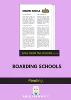 Vorschau - Arbeitsblätter - Boarding Schools: Reading (English) - Deckblatt