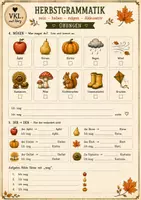 Vorschau - Spiele - VKL mit Herz: Herbstwörter+sein-haben-mögen - Seite 3