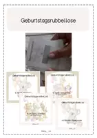 Vorschau - Bildkarten - Geburtstagsrubbellose - Vorlagen für Rubbellose - Deckblatt