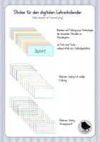 Vorschau - Präsentationen/Tafelbilder - Digitaler Lehrerkalender 26/27 (10 Stunden) "dunkelrot" - Seite 3