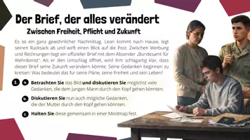 Vorschau - Unterrichtsreihen - 5. Muss ich mein Land verteidigen? Die Wehrpflicht als ethisches Dilemma zwischen Freiheit und Verantwortung - Seite 1