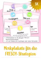 Vorschau - Poster - Merkplakate zu den FRESCH-Strategien - Deckblatt