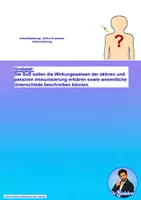 Vorschau - Stundenentwürfe - Aktive & passive Immunisierung - Seite 1