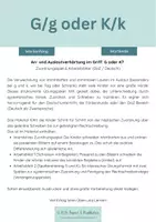Vorschau - Arbeitsblätter - Anlaut und Auslautverhärtung G/g & K/k - Seite 1