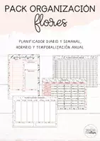 Vista previa - Para docentes: organización, planificación y formación - Calendarios y organizadores flores 2026-2027 - página 2
