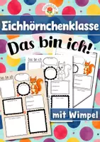 Vorschau - Arbeitsblätter - Materialpaket: Eichhörnchenklasse | Gesamtpaket - Seite 1