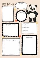 Vorschau - Arbeitsblätter - Materialpaket: Pandaklasse | Gesamtpaket - Seite 3